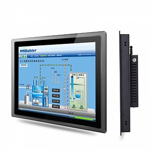 [Hot Item] Cheap 19 Inch Black PC All in One LCD Display Capacitance BNC AV USB Screen Industrial Touch Monitor