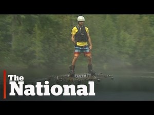 Canadian Develops Futuristic Hoverboard