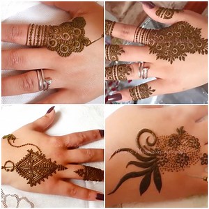 172K views · 2.2K reactions | 3 beautiful back hand henna tattoo designs! | MetDaan Tips | Facebook