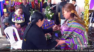 6.5K views · 53 reactions | #BAILE DE HONOR AL Cumpleaños de la Hna Maria Salome Chun Constanza de la Aldea Tres Cruces Sipacapa San Marcos | Producciones Angel TV | Facebook