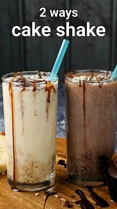 Chocolate cake shake recipe - leftover eggless cake shakes recipe 2 ways with detailed photo and video recipe. an easy and tasty milkshake recipe made with leftover cake slices, vanilla icecream and full cream milk. it is one of its kind in the milkshake category with all the goodness from the choice of cake and ice cream. it can be easily served to any occasions and celebrations to all the age groups and everyone should easily like it. | How To Make | Facebook