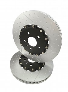 [Hot Item] OE Standard 2-Piece Brake Disc Rotors for Audi Q7