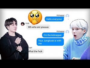 || BTS texts || Jungkook got KIDNAPPED !?
