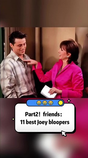 12 Funniest Joey Tribbiani Bloopers from Friends