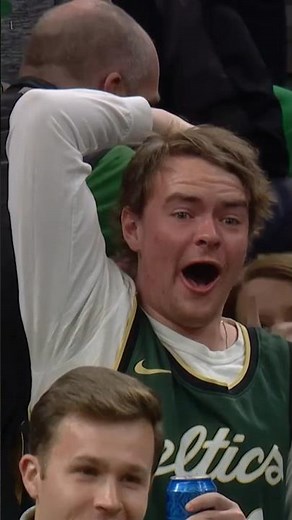 TD Garden lost it after this Jaylen Brown crossover & POSTER 👀 | #Shorts