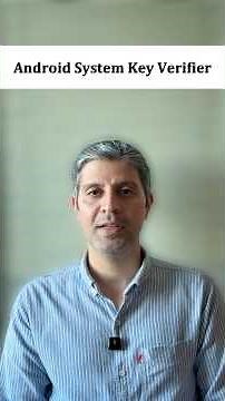 Android System Key Verifier #android #AndroidSecurity #E2EEncryption #messagingapp