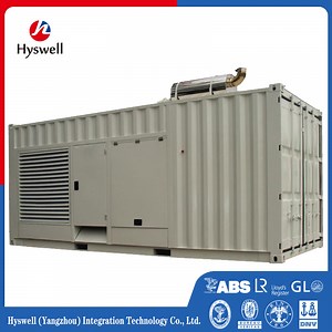 [Hot Item] Hyswell 20FT Customized Power Silent Diesel Generator Container