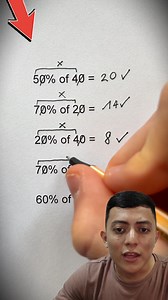 Así puedes calcular el porcentaje muy fácil #viralvideochallenge #paratiiiiiiiiiiiiiiiiiiiiiiiiiiiiiii #viralreelsfacebook | Pipe G