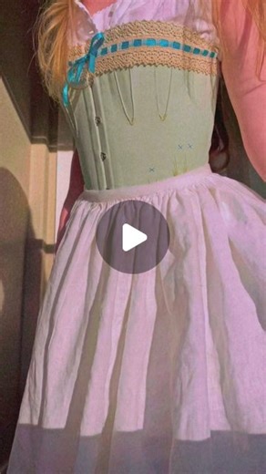 Devon on Instagram: "Another day, another accessory 🧵🪡 This week, I worked on a Victorian petticoat for my late 1850s costume. I had 3 yards of linen in my sewing stash, so I figured I would play around with drafting my own skirt pattern that could make use of the whole 3 yards without any wasted fabric. I came up with this pintucked, ruffled beauty! Sure, the linen is probably too heavy for an ideal Victorian petticoat, but it did help me practice my petticoat pattern/technique before I start