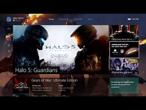 Xbox One — обновленное меню Xbox Guide