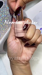 Number sticker #mayanahvlogs | Mayanah Vlogs