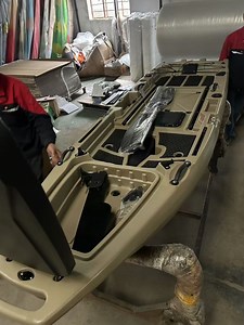 [Hot Item] Fishing Canoe Electric Powered Motor or Pedal Detachable Foldable Kayak