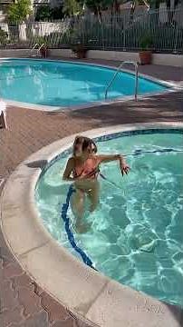 Giving my wife a dissolving swimsuit 🤯