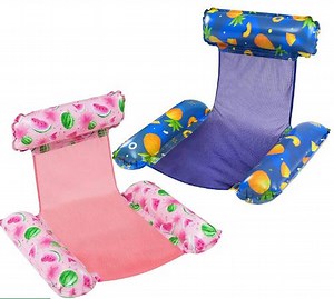 [Hot Item] Inflatable Swimming Pool Hammock Float Multi-Purpose Pool Floating for Summer Outdoor Pool Beach Lake