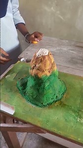 ||volcano🌋||science🔬 project||