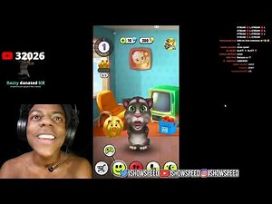 IShowSpeed Plays My Talking Tom
