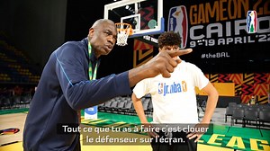 Basketball Africa League on Instagram: "Wonder how to set the perfect pick and roll? Watch this one on one lesson with Mr. @dofficialmutombo ! . . . Vous vous demandez comment exécuter un écran parfait ? Regardez cette leçon individuelle avec M. @dofficialmutombo !"