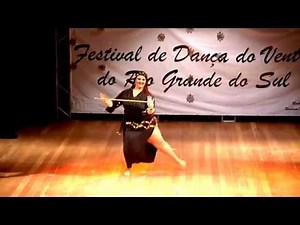 1º Lugar - Folclore (Saidi)/ Festival de Dança do Ventre RS 2015 - Luíza Andrade