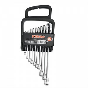 [Hot Item] Kedno 10PCS CRV Chrome Vanadium Steel Hardened and Tempered Combination Spanner Set