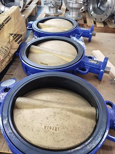 [Hot Item] Motorized Actuated Mild Steel Butterfly Valve
