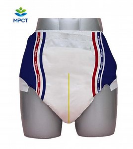 [Hot Item] Waterproof Best Printed Patterns Adjustable Size Reusable Adult Diaper Washable Adult Cloth Diaper