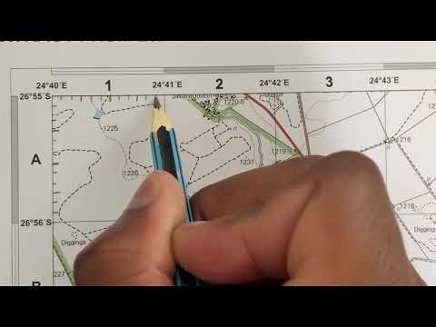 Geography mapwork: How to find latitude & longitude coordinates in your exams (CAPS/IEB)