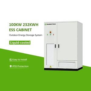 [Hot Item] Liquid Industrial & Commercial Solar 100kw 232kwh Hybrid Bess Liquid-Cooled Cabinet Battery Energy Storage System