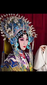 A woman is singing Beijing Opera and wielding a flowery spear. Her movements are elegant and powerful, as she twirls the flowery spear in her hands, executing intricate patterns with ease and grace. 🎥: xiaohongshu-惜春催花雨 #opera #fantastic #tradition | Fantastic China