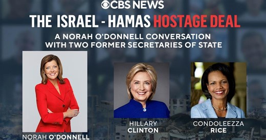 Clinton and Rice praise Trump's peace deal and speak out on the future of Gaza