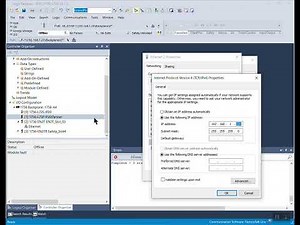 Establishing Connection between PLC and RSLinx