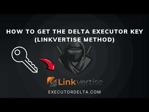 How to Get Delta Executor Key Using Linkvertise (2025) | Step-by-Step Key System Guide