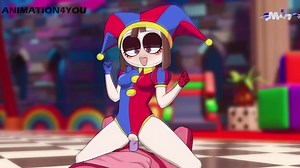 Pomni KOUŘENÍ KURVA KOVBOJKA A DOSTÁVÁ CREAMPIE Úžasný digitální cirkus HENTAI VELKÝ ZADEK PARODIE