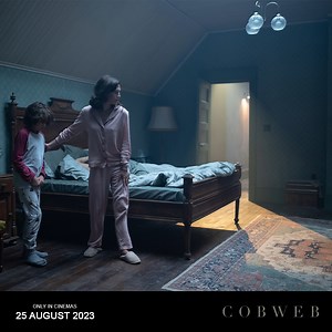 20 reactions | Unveil spine-chilling secrets in "Cobweb" as young Peter confronts eerie knocks within his walls. With an incredible cast including Woody Norman, Lizzy Caplan, Antony Starr, and Cleopatra Coleman, this atmospheric house horror is a must-see. Brace yourself for a gripping tale of terror. #Cobweb arrives in cinemas 25 August. Dare to experience the fear first-hand.  | Filmfinity | Facebook
