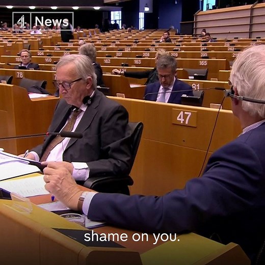 "You confirm to us every day it was right to leave." Brexit Party MEP Belinda De Lucy accuses the European Parliament of "immoral" behaviour for trying to prevent a no-deal Brexit. | Channel 4 News