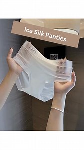 Ice silk seamless design, these panties eliminate visible panty lines, making them perfect for wearing under any clothing, from tight-fitting jeans to elegant dresses.👉 | Lingerie Collections