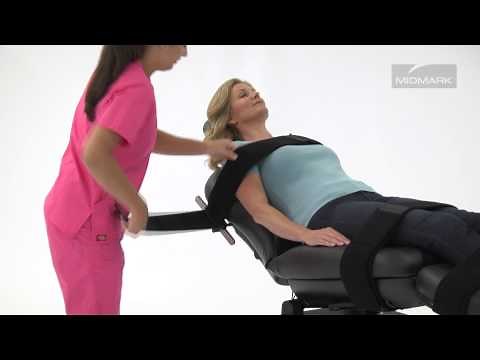 Midmark 641 Barrier-Free® Power Procedures Chair - Security Strap and Side Panels