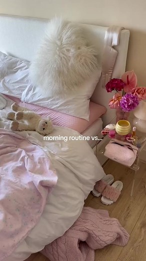 35 reactions | my morning routine vs night routine! What do you prefer? ✨ #morningvsnightroutine #morningroutine #nightroutine #Lifestyle #aesthetic #cleangirl | Olafflee | Facebook