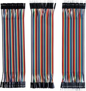 [Hot Item] Multicolored DuPont Wire 40pin Male to Female Breadboard Jumper Ribbon Cables Compatible with Arduino Projects