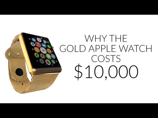 Why The Gold Apple Watch Costs $10,000 👀 | CollegeHumor