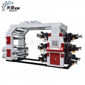 [Hot Item] Six Color Non Woven Fabric Flexographic Printing Press