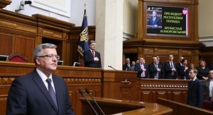 Komorowski: No stable and secure Europe without Ukraine
