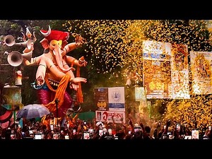 Parel Cha Raja (Narepark)Aagman 2024😍|| Mumbai Ganpati Aagman 2024 || Lalbaug, Parel || 4k