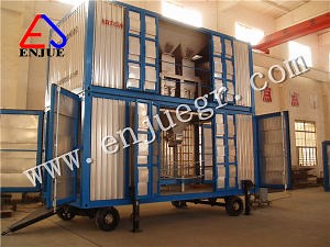 [Hot Item] 20feet 50kg/100kg 1ton Doubel /Single Working Line Containerized Movable Port Use Bagging and Weighing Unit Packing Machine for Bulk Cargo