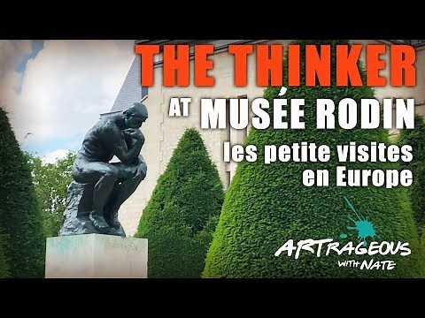 The Thinker at Musée Rodin in Paris: Les Petites Visites en Europe