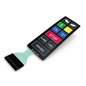 [Hot Item] Custom Metal Dome Tactile Touch Membrane Switch Push Buttons Printed Circuit Keyboard