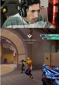 Valorant Omen Clutch: 1v5 With 1,000,000 IQ Play