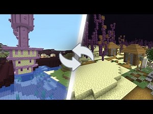 Minecraft but Structures are Random