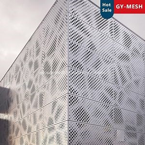 [Hot Item] Perforated Metal Cladding Mesh Panel Aluminium Perforated Metal Sheet Mesh