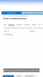 Deploy application groups, assign Remote Apps to users. Check out the advantages of Azure Virtual Desktop. Watch the full video here: https://youtu.be/u99cY0MXZds VIDEO SYNOPSIS: Find what you need to get started with the fastest way to deploy Azure Virtual Desktop with a step-by-step guide. This is a streamlined provisioning experience, with automation built-in based on your parameters, and time saved with directory services setup and integration. How to set up a fully-operational Azure Virtual