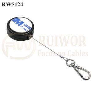 [Hot Item] RW5124 Round Mini Anti Lost Recoiler Plus Key Hook